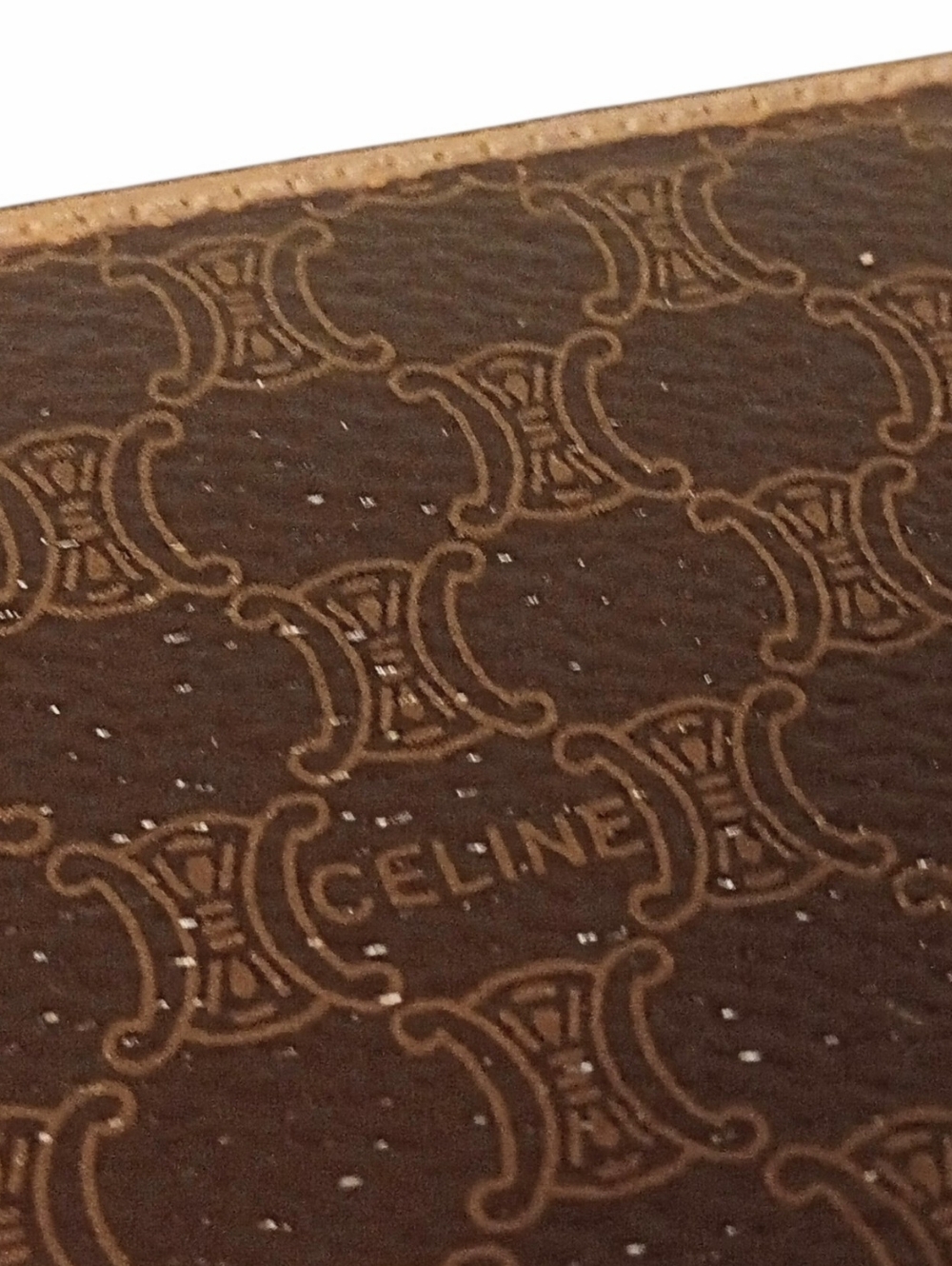 Celine Macadam Vintage Long Leather Wallet - Picture 2 of 15
